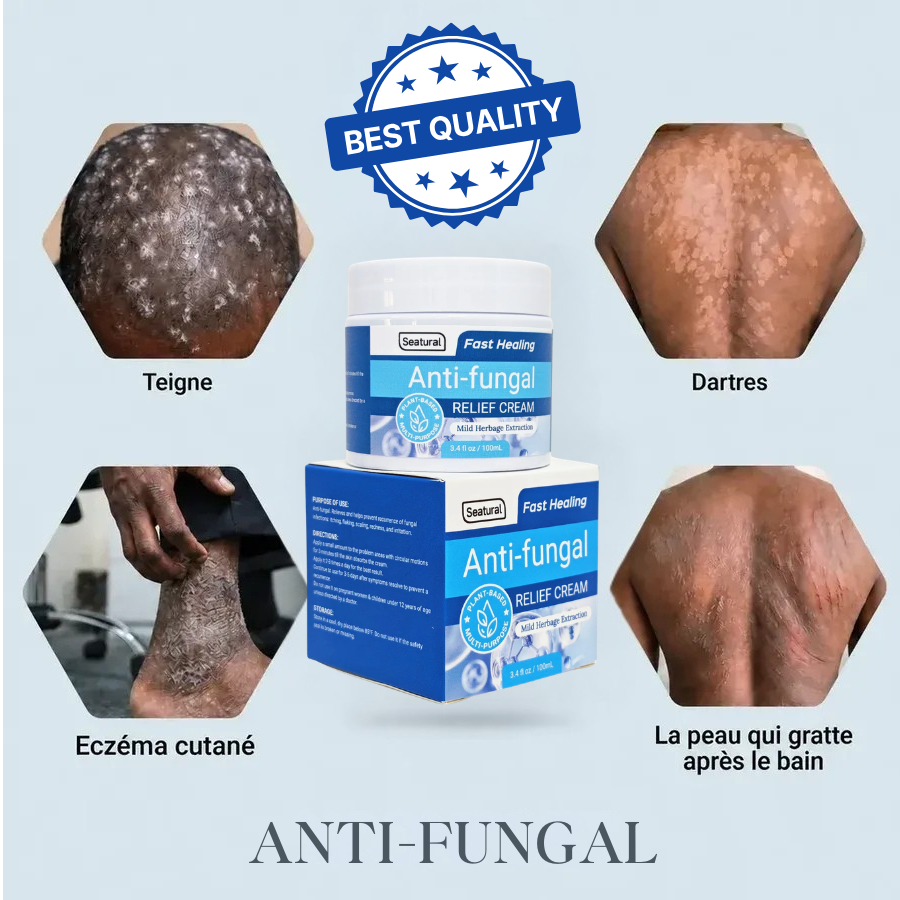 🌿Crème Naturelle Anti Eczéma, Teignes & Dartres — Résultats en 10 Jours