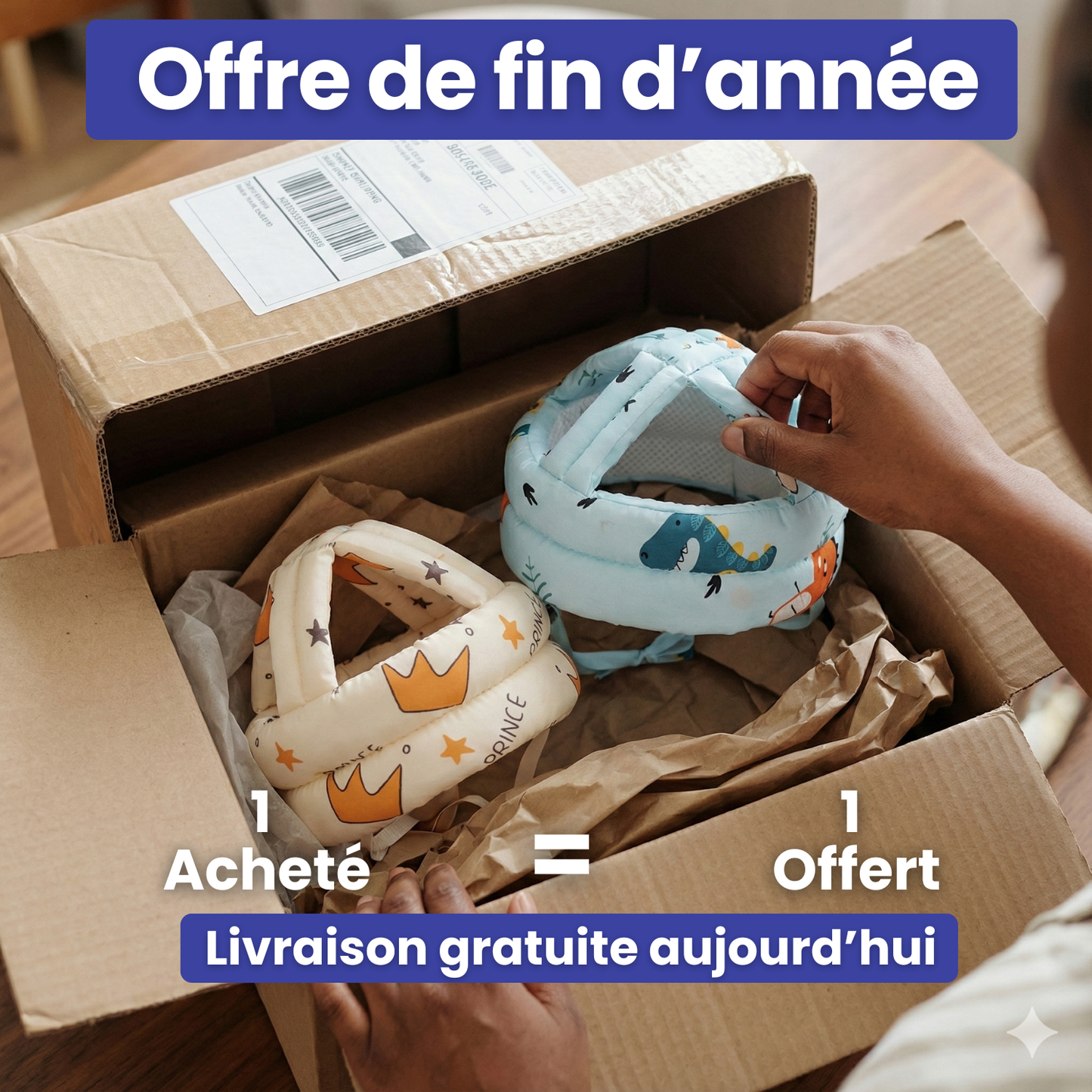2 Casques de protection