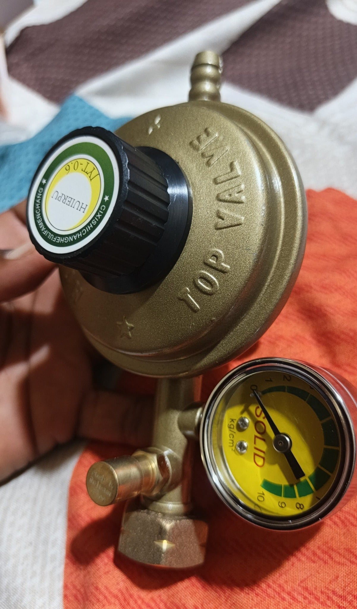 DETENDEUR DE GAZ AVEC MANOMETRE DE SECURITE - GAZ-CONTROL