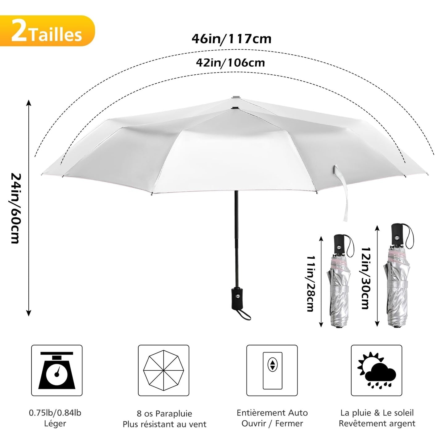 Parapluie Bouteille Pliable – Compact, Stylé & Toujours Prêt