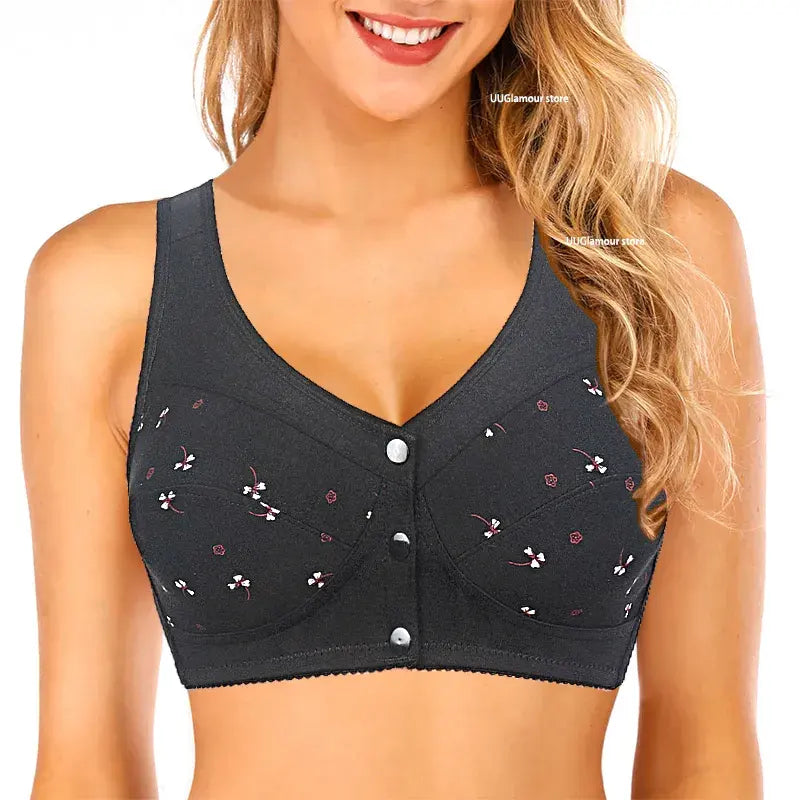 Soutien-gorge Daisy – DERNIER JOUR DE VENTE -80 % – Soutien-gorge boutonné sur le devant, confortable et pratique