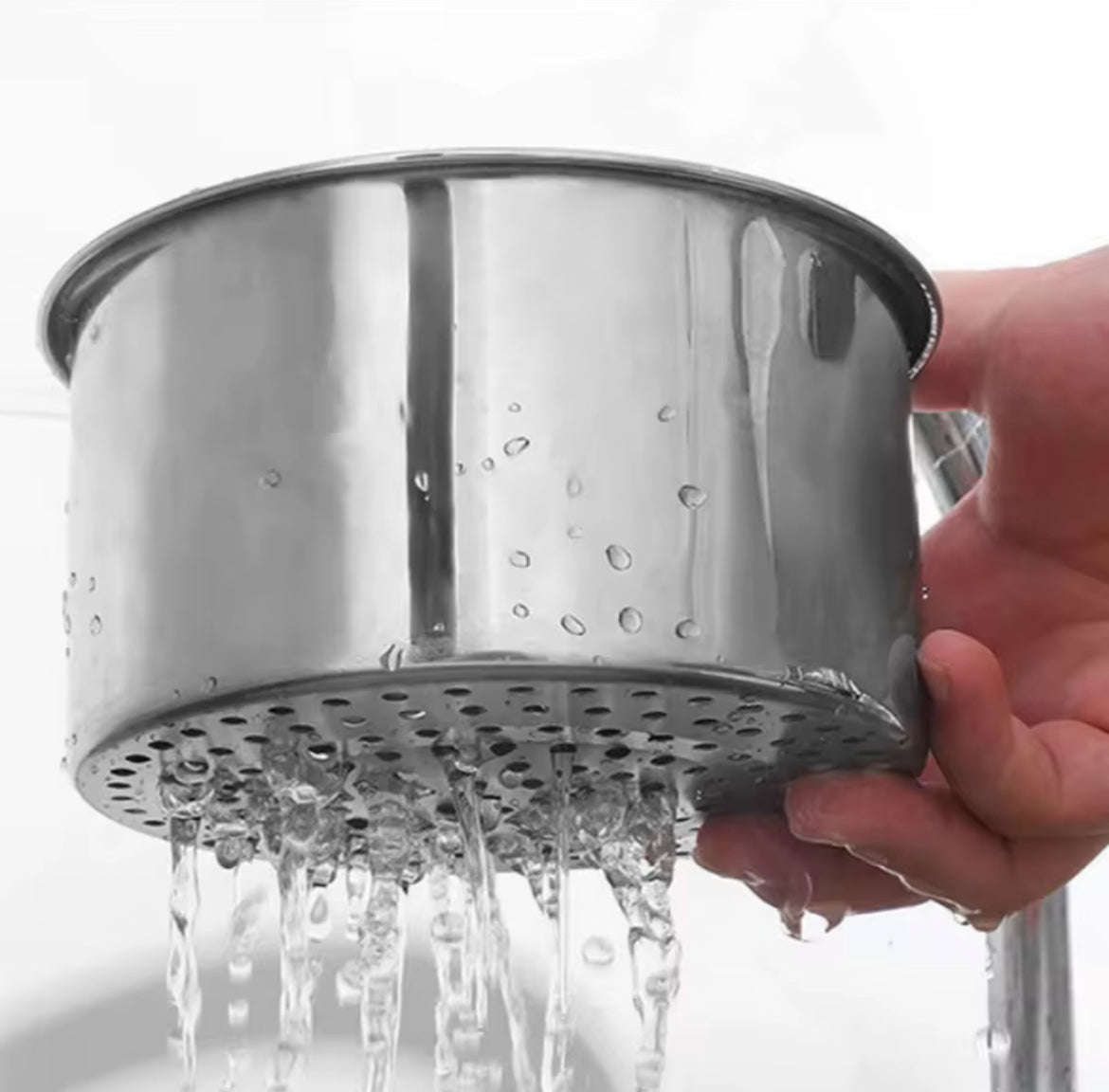 🍅 Filtre d’Évier Inox Suspendu – La Solution Maline pour une Cuisine Propre