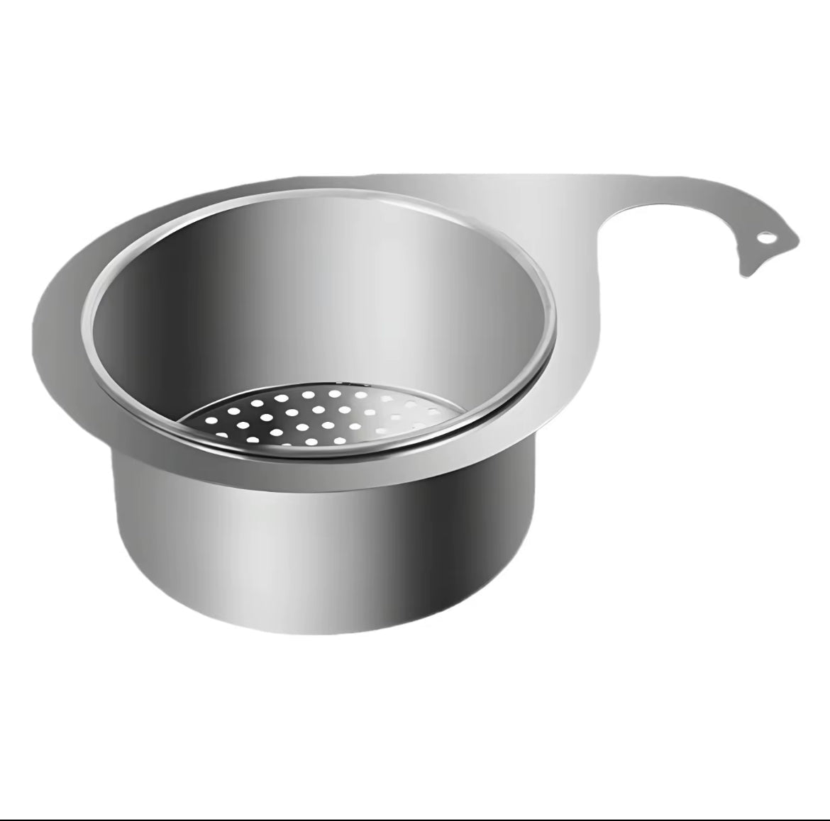 🍅 Filtre d’Évier Inox Suspendu – La Solution Maline pour une Cuisine Propre
