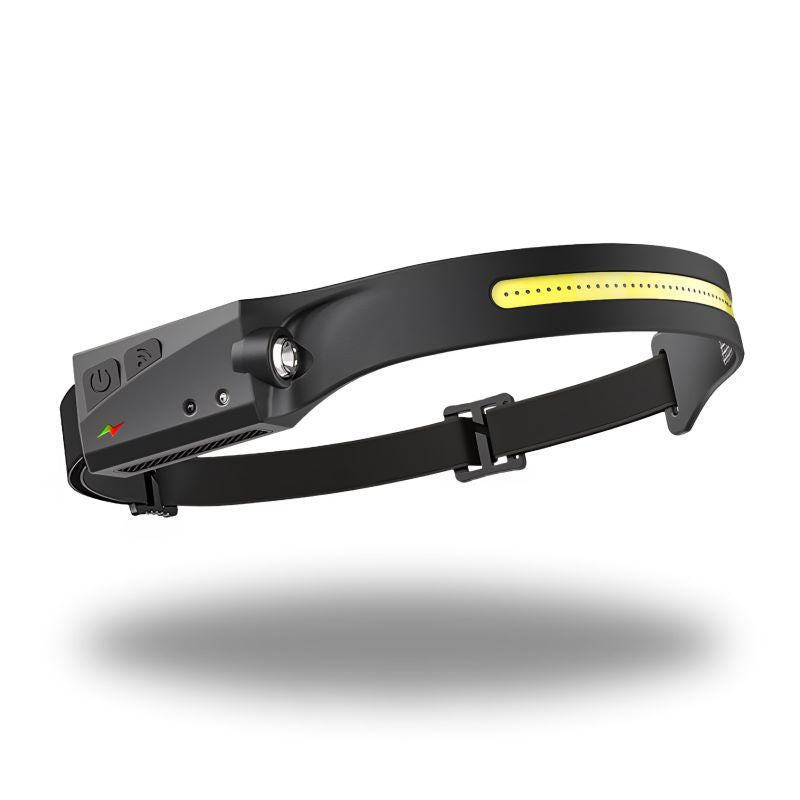 Lampe Frontale Gestuelle 230° | Rechargeable USB