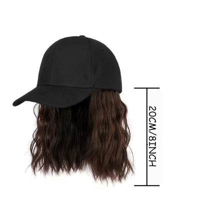 CASQUETTE PERRUQUE – CHANGEZ DE LOOK EN 5 SECONDES ! 👩‍🦱✨