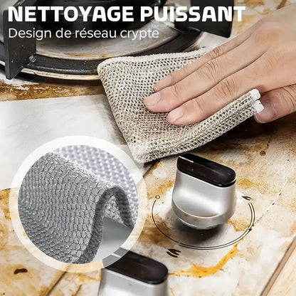 ✨ Chiffons Magiques Anti-Rayures – Nettoyage Puissant Sans Rayures