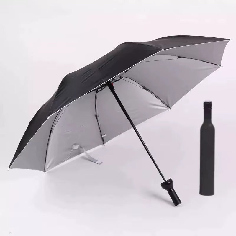 Parapluie Bouteille Pliable – Compact, Stylé & Toujours Prêt
