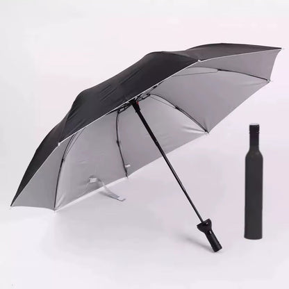 Parapluie Bouteille Pliable – Compact, Stylé & Toujours Prêt