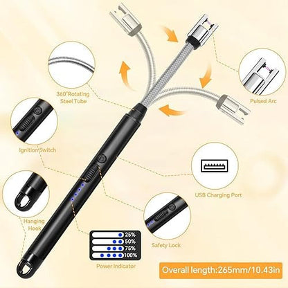 Briquet Electrique a Cou Flexible
