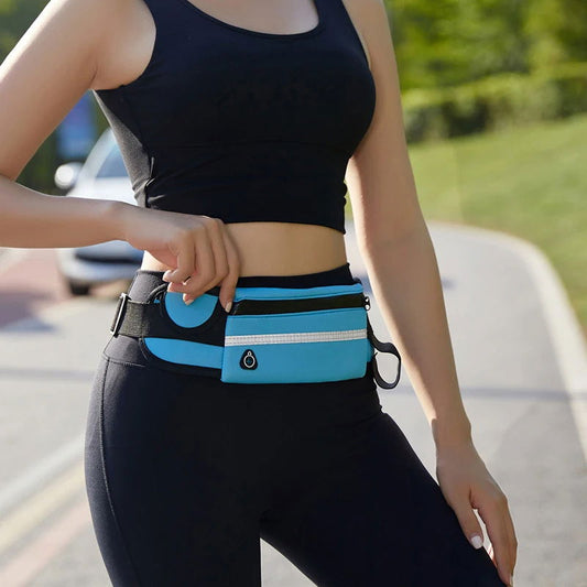 Ceinture de Sport avec Porte-Bouteille – Légère, Réglable & Résistante à l’Eau