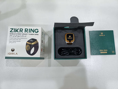 Bague intelligente Tasbeeh connectée avec rappels de prière quotidiens intégrés
